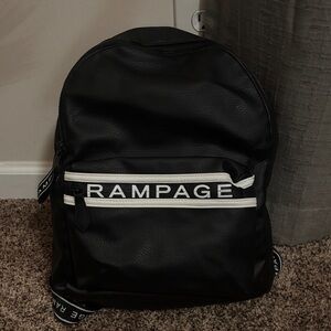 Rampage Black and White Backpack